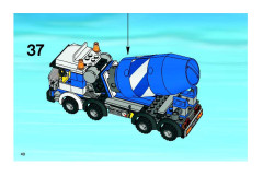 LEGO 7990 instructions page 40 – build guide