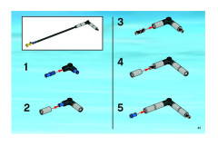 LEGO 7990 instructions page 41 – build guide
