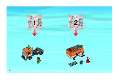 LEGO 7991 instructions page 3 – build guide