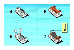 LEGO 7991 instructions page 38 – build guide