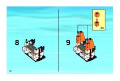 LEGO 7991 instructions page 39 – build guide