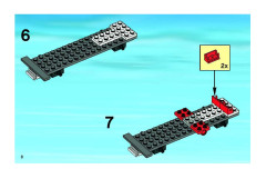 LEGO 7991 instructions page 9 – build guide