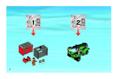 LEGO 7992 instructions page 2 – build guide