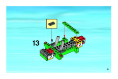 LEGO 7992 instructions page 21 – build guide
