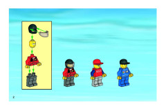 LEGO 7993 instructions page 2 – build guide