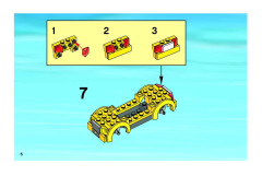 LEGO 7993 instructions page 6 – build guide