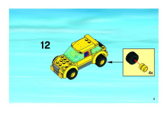 LEGO 7993 instructions page 9 – build guide