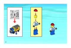 LEGO 7994 instructions page 2 – build guide