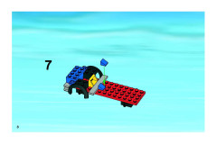 LEGO 7994 instructions page 8 – build guide