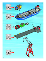 LEGO 7994 instructions page 2 – build guide