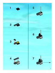 LEGO 7994 instructions page 7 – build guide
