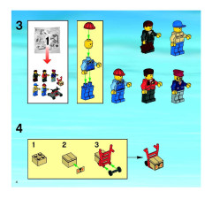 LEGO 7997 instructions page 4 – build guide