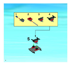 LEGO 7997 instructions page 6 – build guide