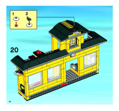 LEGO 7997 instructions page 68 – build guide