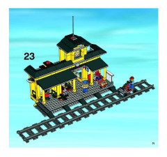 LEGO 7997 instructions page 71 – build guide