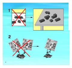 LEGO 7998 instructions page 2 – build guide