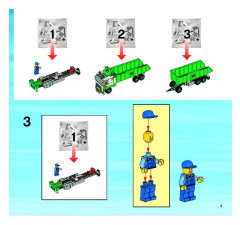 LEGO 7998 instructions page 3 – build guide