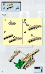 LEGO 8000 instructions page 10 – build guide