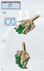 LEGO 8000 instructions page 12 – build guide