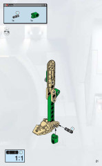 LEGO 8000 instructions page 21 – build guide