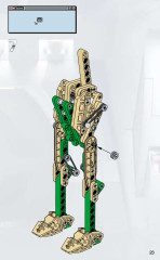 LEGO 8000 instructions page 23 – build guide