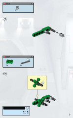 LEGO 8000 instructions page 3 – build guide