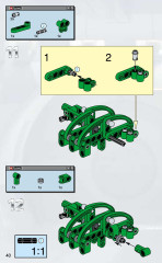 LEGO 8000 instructions page 40 – build guide