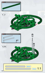 LEGO 8000 instructions page 44 – build guide