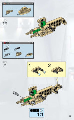 LEGO 8000 instructions page 59 – build guide