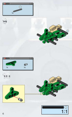 LEGO 8000 instructions page 6 – build guide