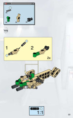 LEGO 8000 instructions page 61 – build guide