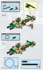 LEGO 8000 instructions page 62 – build guide