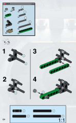 LEGO 8000 instructions page 64 – build guide
