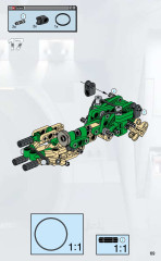 LEGO 8000 instructions page 69 – build guide