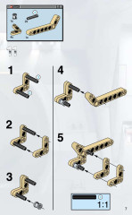 LEGO 8000 instructions page 7 – build guide