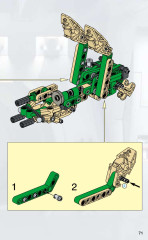 LEGO 8000 instructions page 71 – build guide