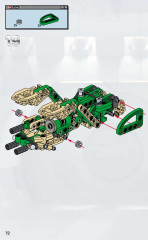 LEGO 8000 instructions page 72 – build guide