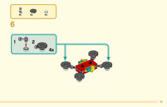 LEGO 80006 instructions page 13 – build guide