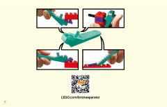 LEGO 80006 instructions page 2 – build guide