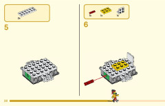 LEGO 80006 instructions page 22 – build guide
