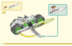 LEGO 80006 instructions page 44 – build guide