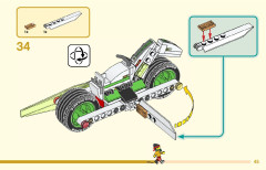 LEGO 80006 instructions page 45 – build guide