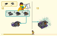 LEGO 80006 instructions page 10 – build guide