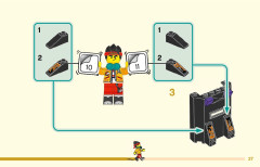 LEGO 80006 instructions page 27 – build guide