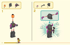 LEGO 80006 instructions page 4 – build guide