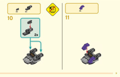 LEGO 80006 instructions page 9 – build guide