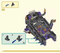 LEGO 80007 instructions page 100 – build guide