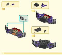 LEGO 80007 instructions page 110 – build guide