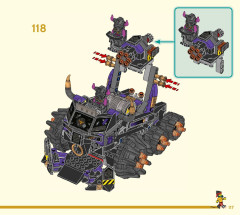 LEGO 80007 instructions page 117 – build guide