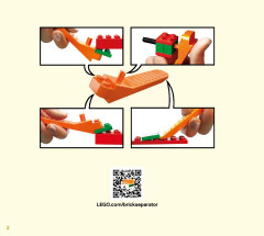 LEGO 80007 instructions page 2 – build guide